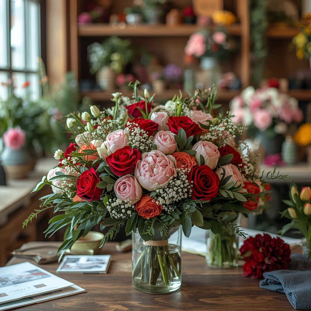 White Serenity Arrangement